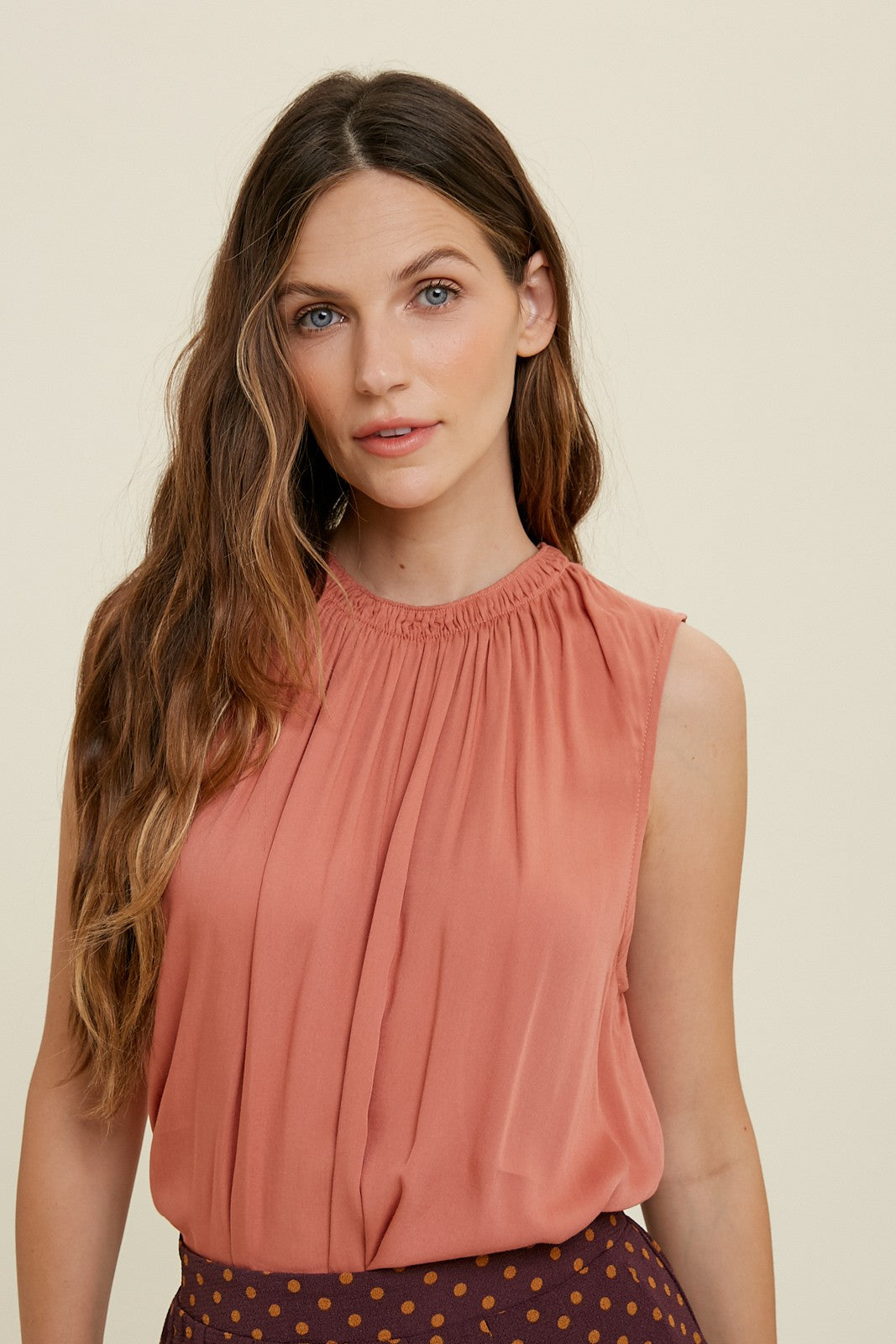 Ruched Blouse