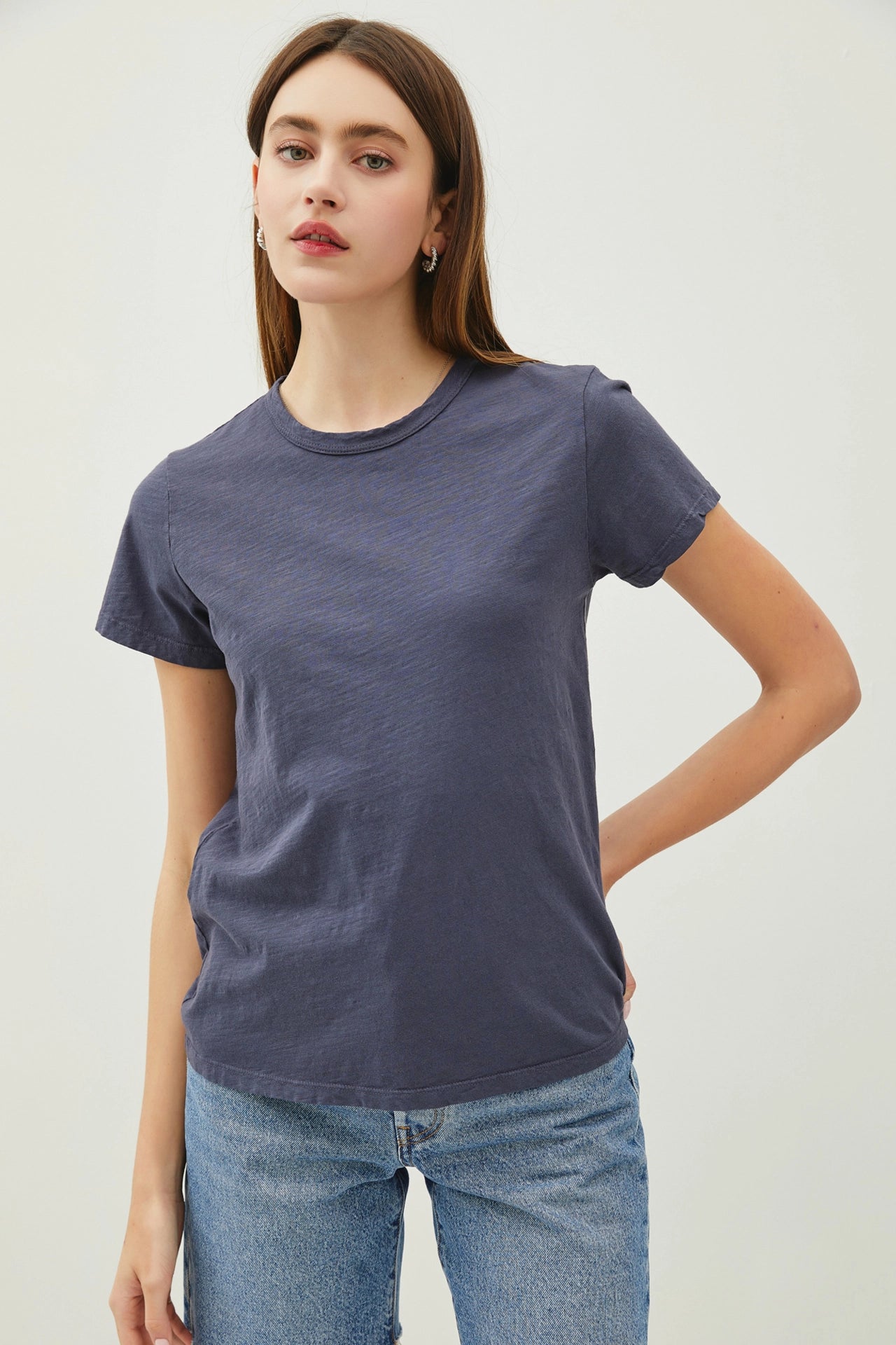 Garment Dyed Slub Tee