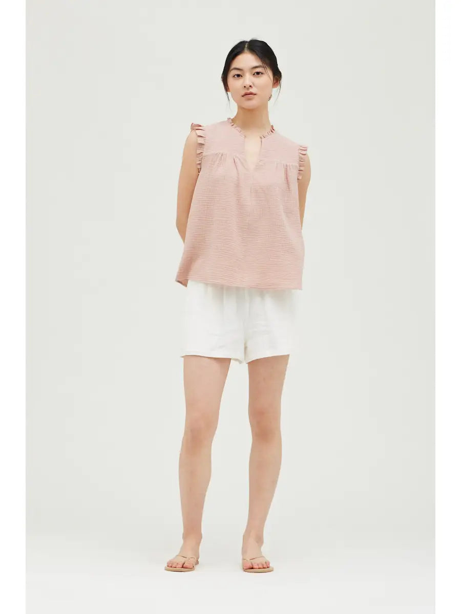 Smocking Gauze Top
