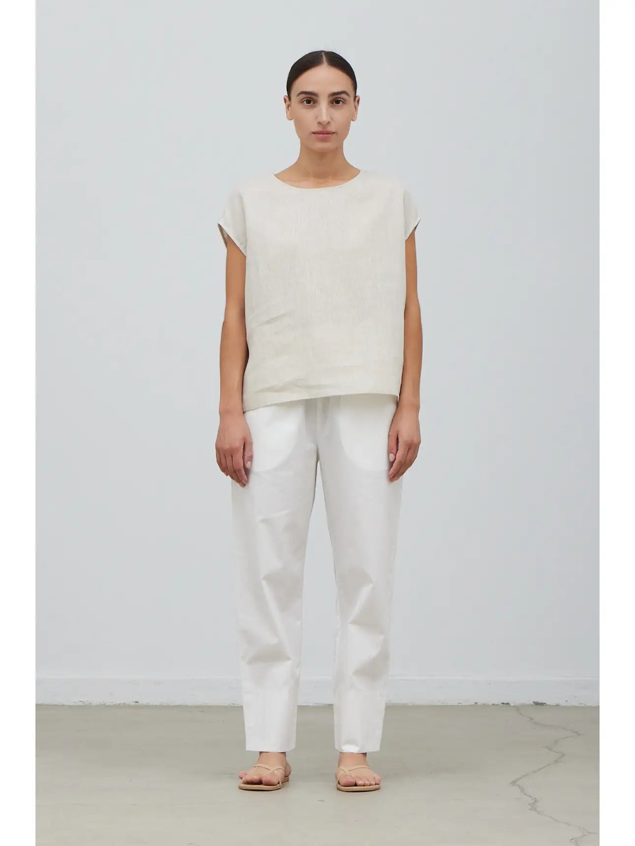 Linen Shell Top