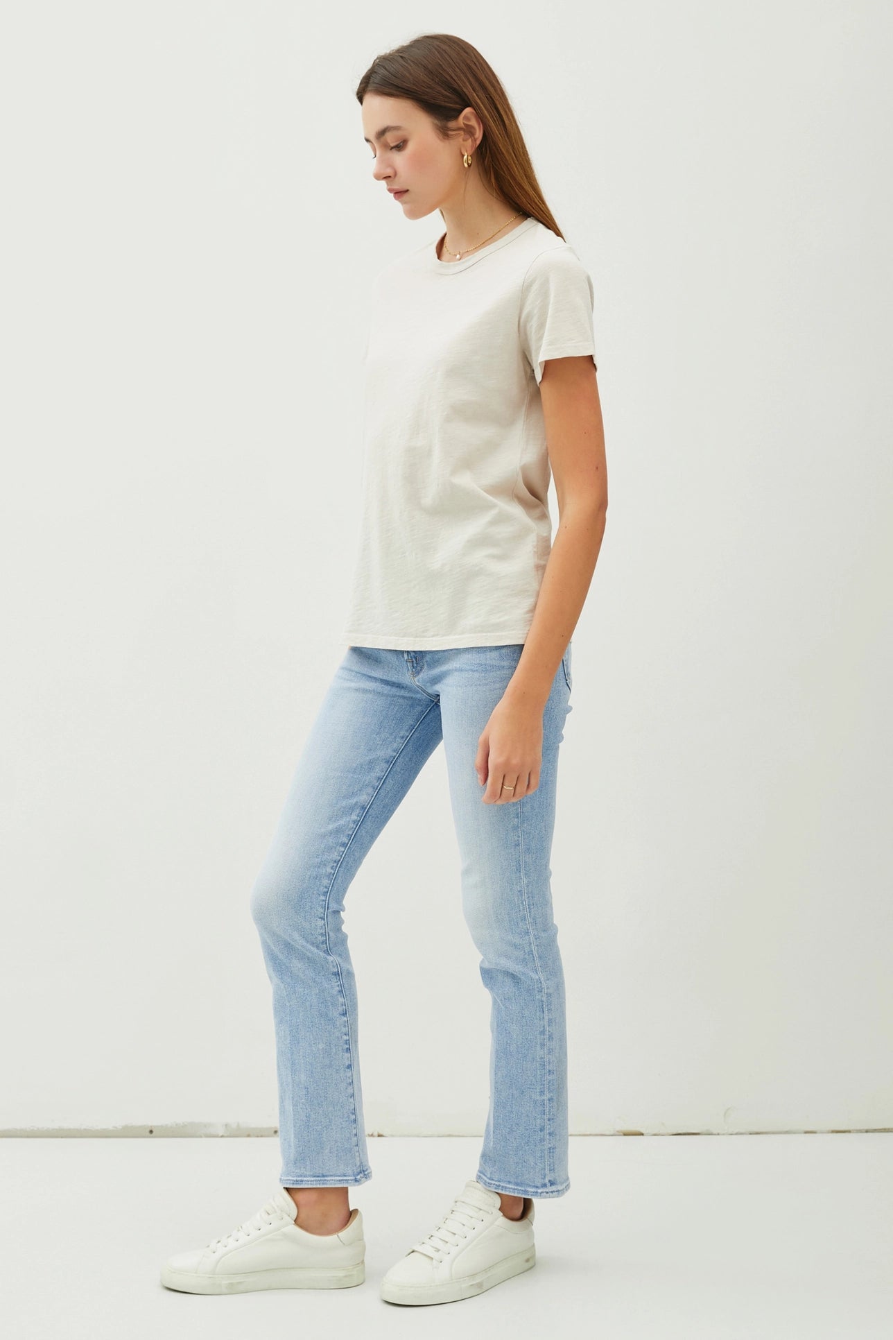 Garment Dyed Slub Tee