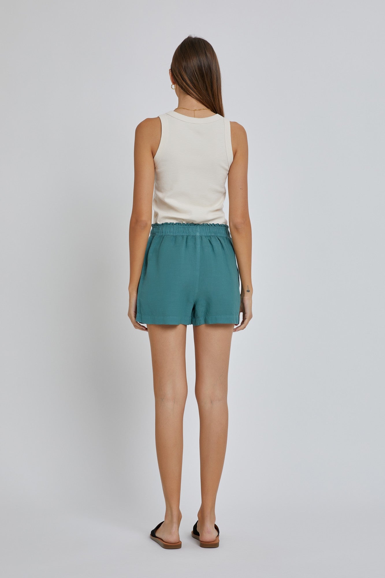 Relaxed Linen Shorts