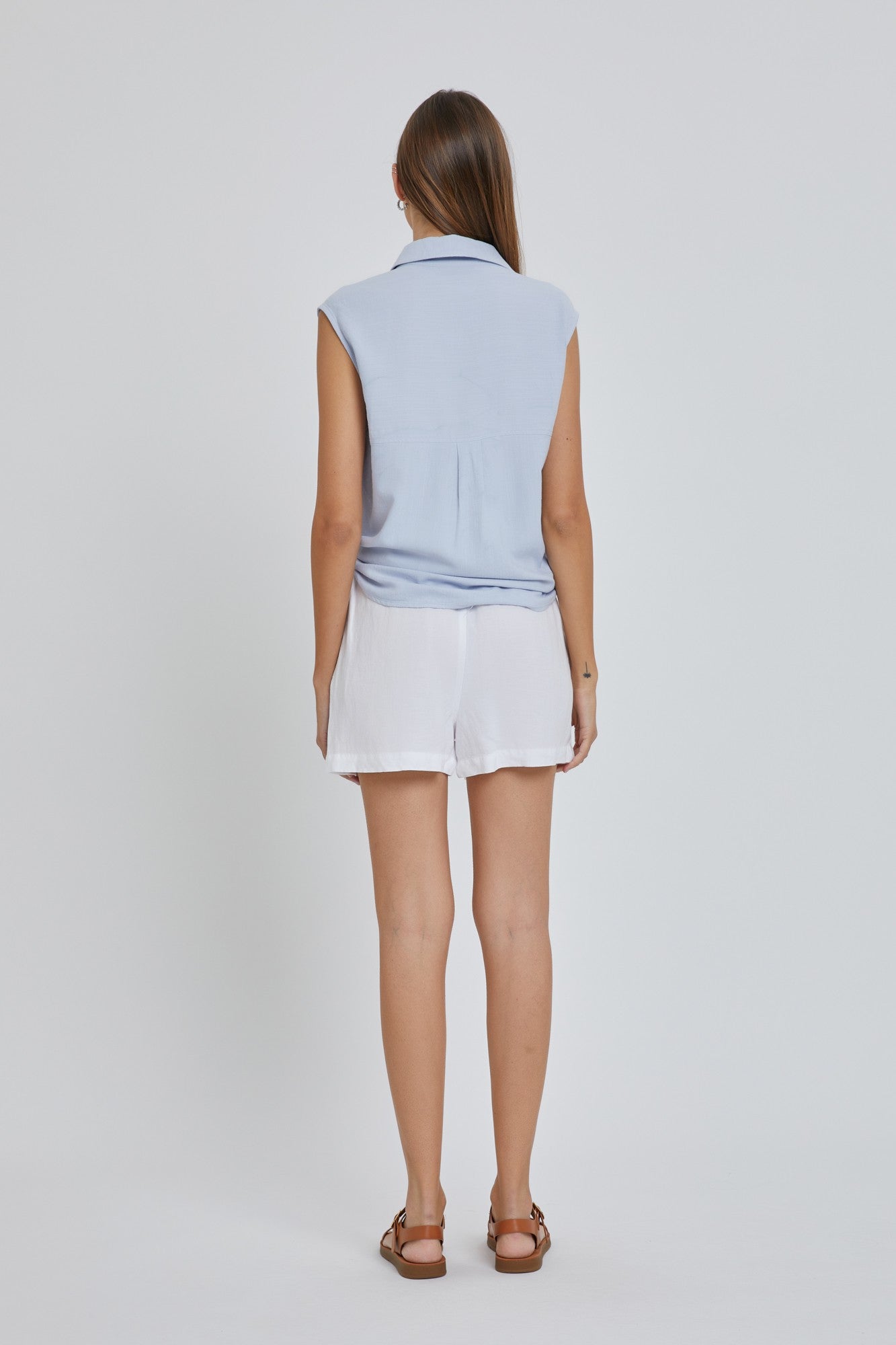 Relaxed Linen Shorts