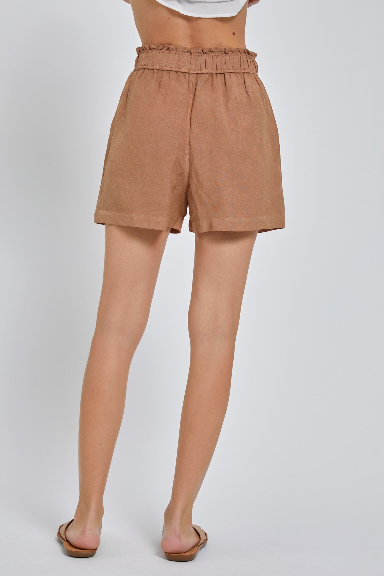 Relaxed Linen Shorts