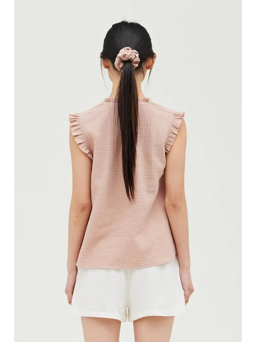 Smocking Gauze Top