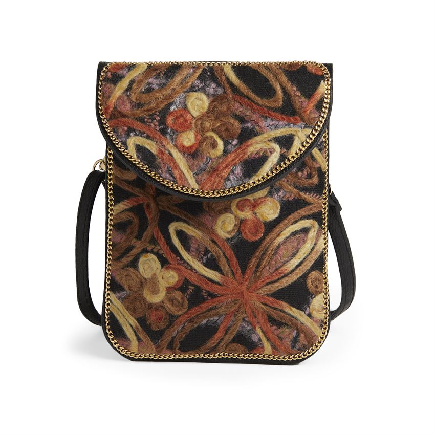 Artisan Felt Crossbody | Orange