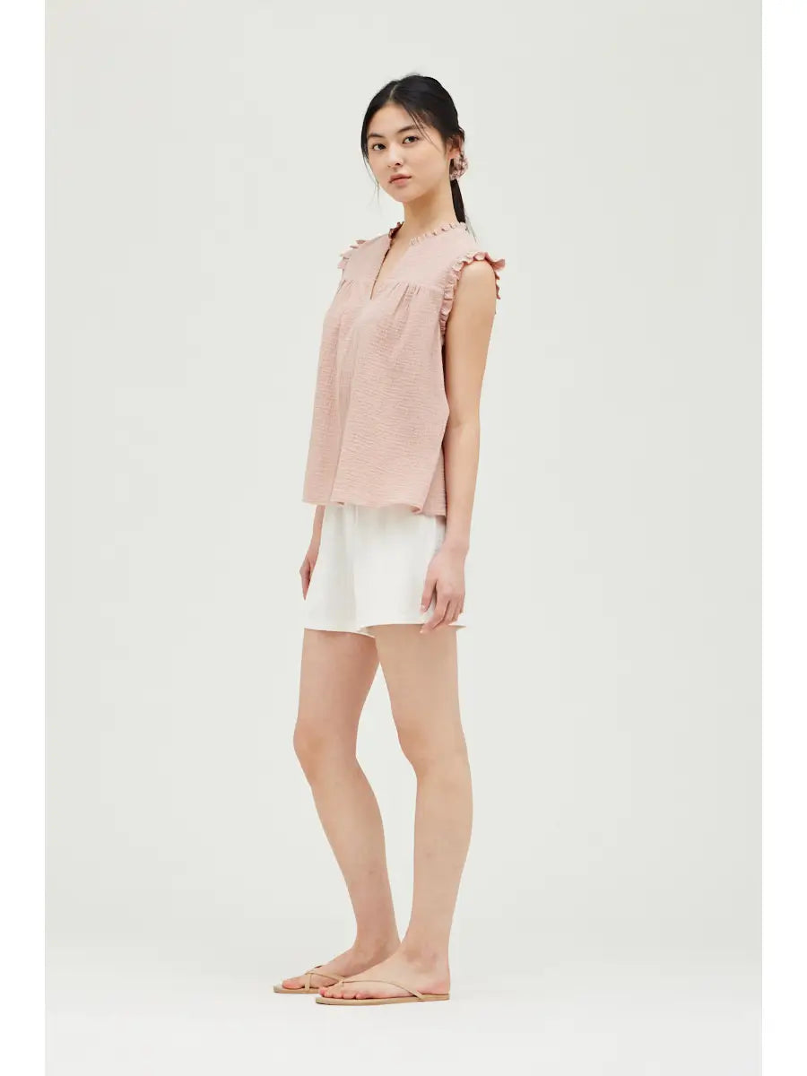 Smocking Gauze Top