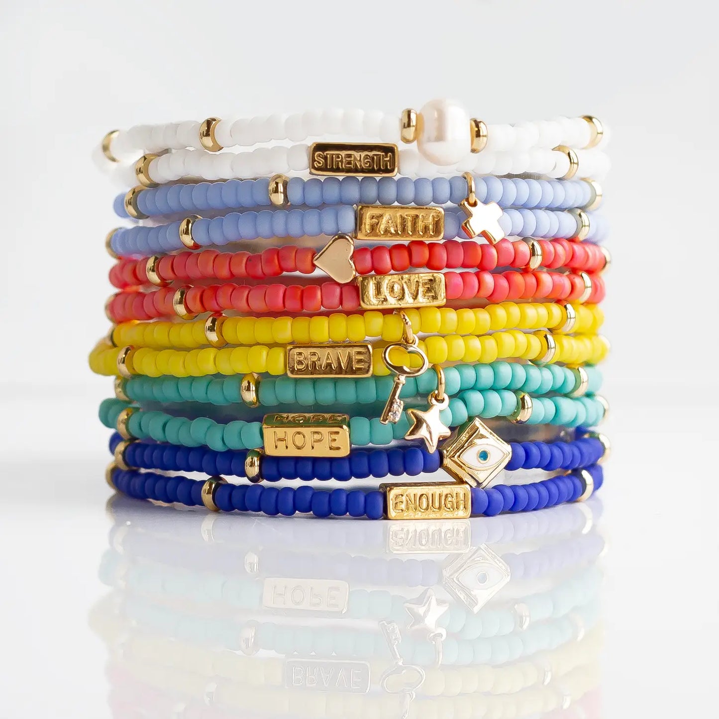 Reminders Bracelet | Cross & Cornflower