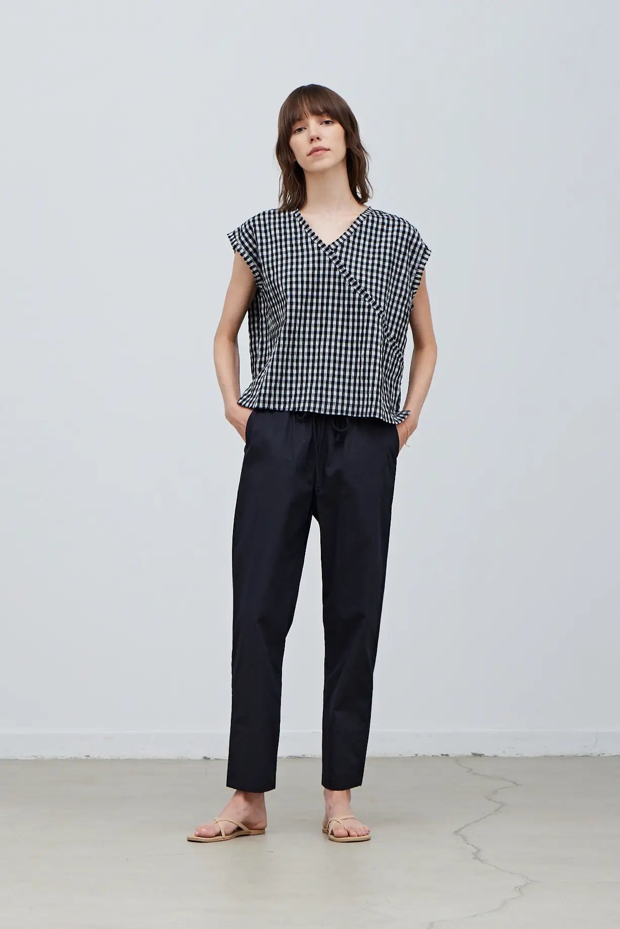 Gingham Summer Top