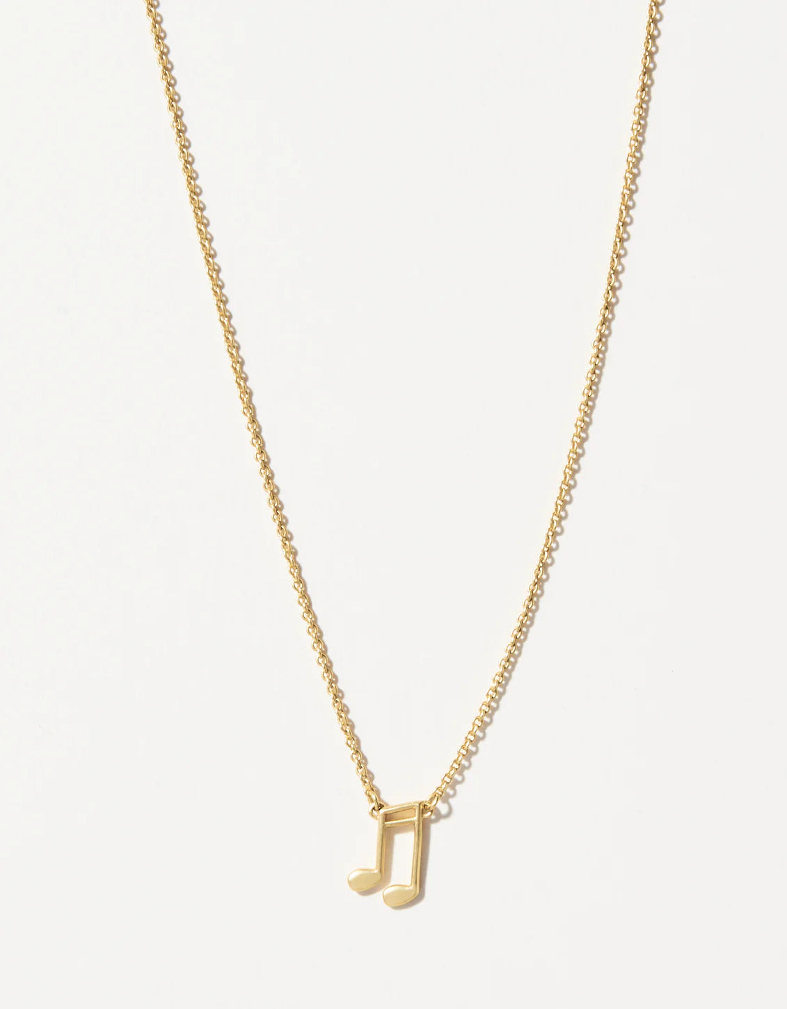 SLV Music Lover Necklace 18" Gold