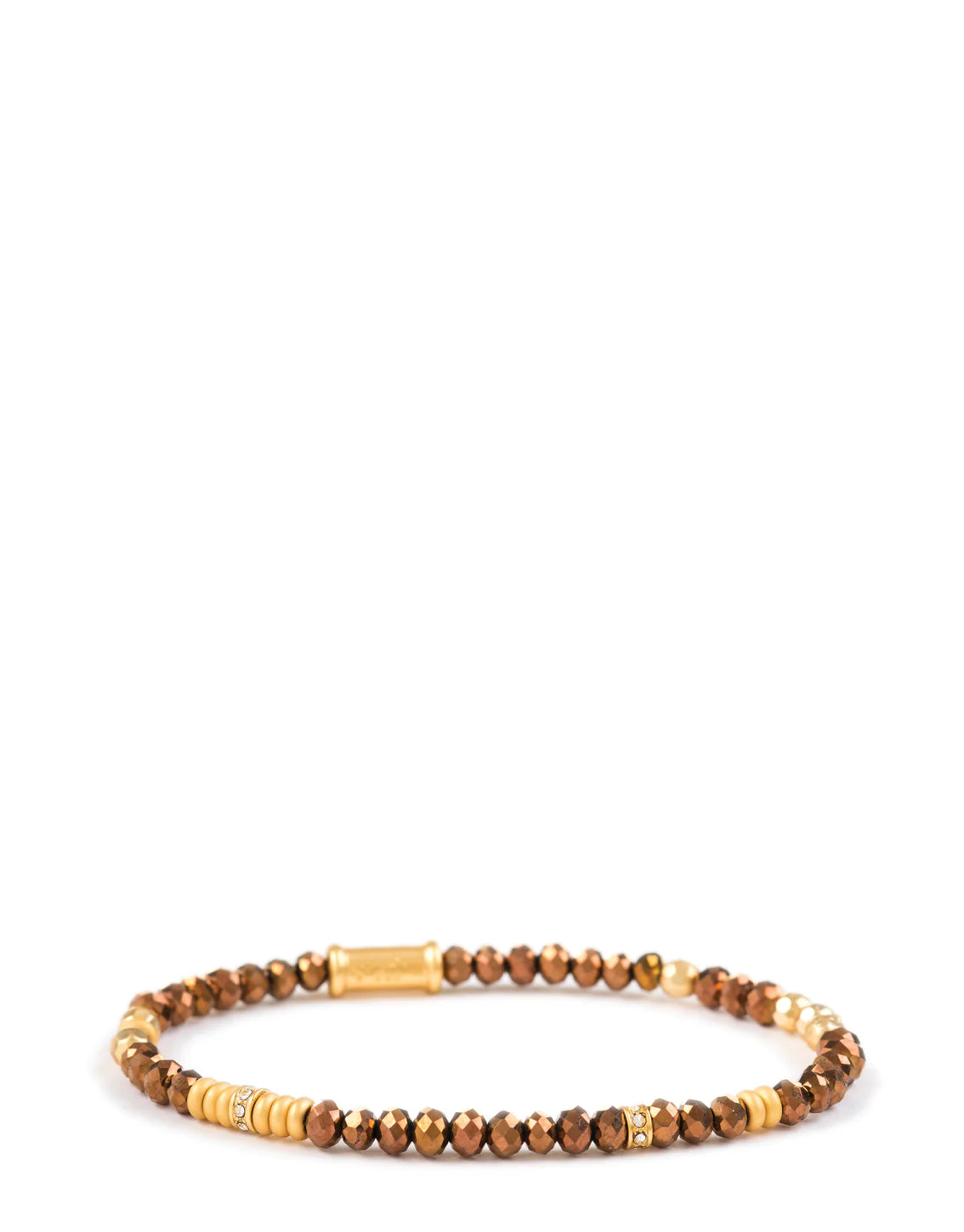 4mm Stretch Bracelet | Bronze