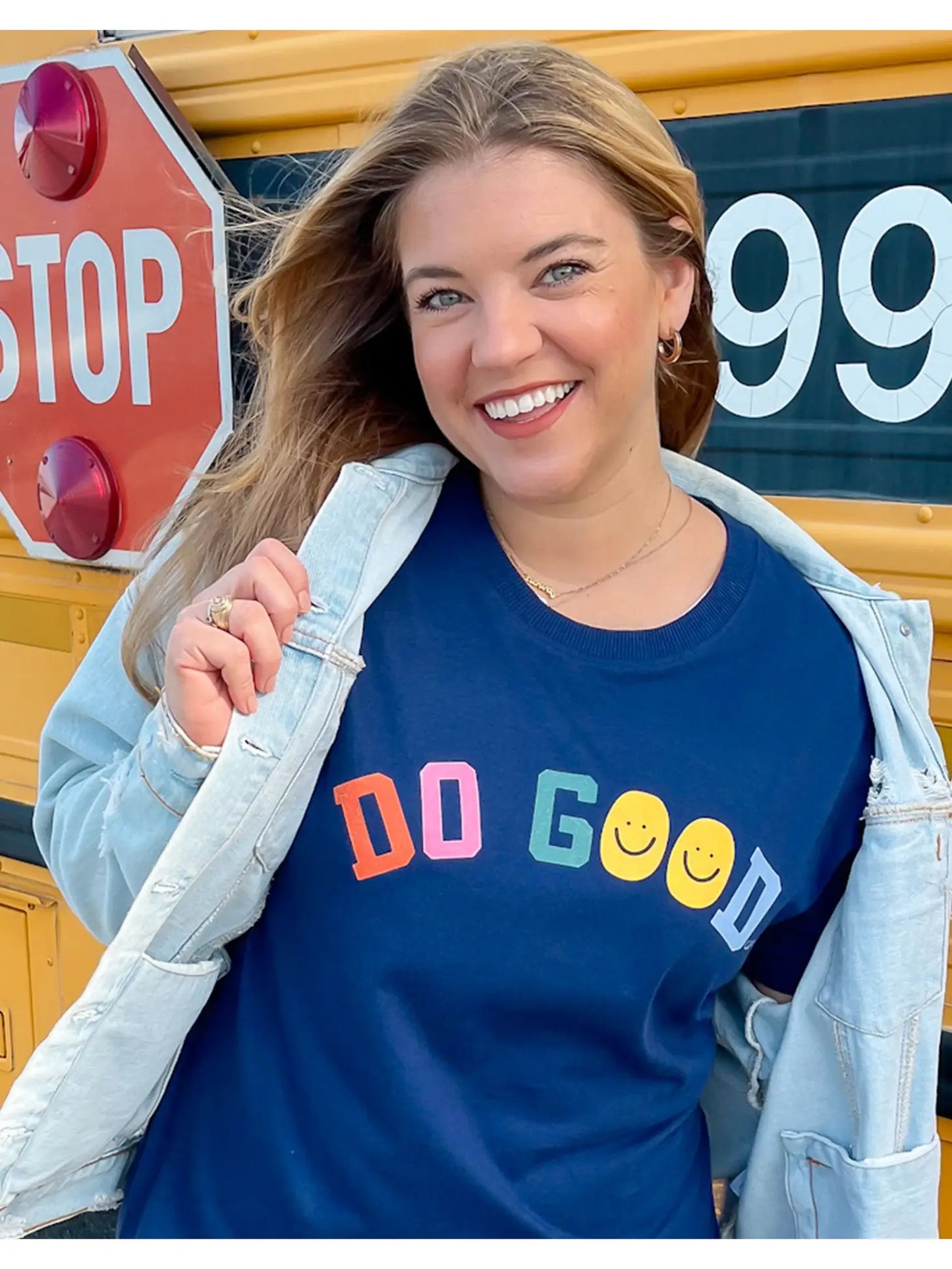 Do Good Callie Tee | White