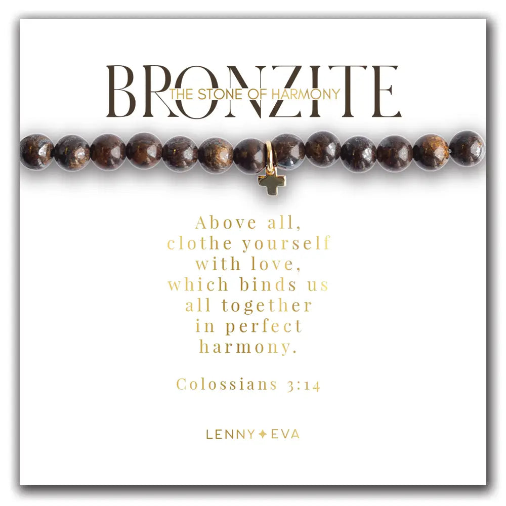 Symbolic Stones | Bronzite Cross