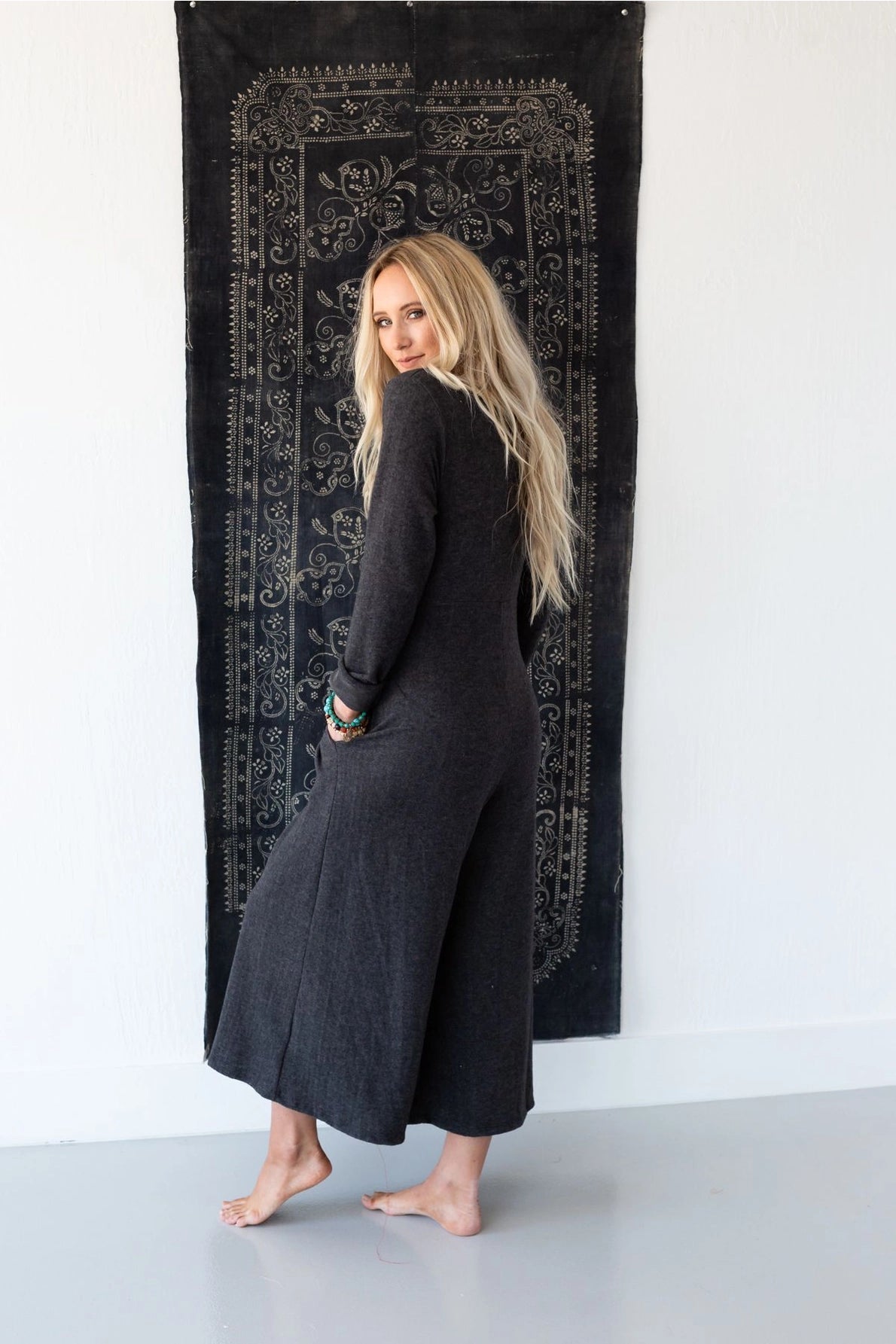 Simply Comfort Jumpsuit | Dark Gray