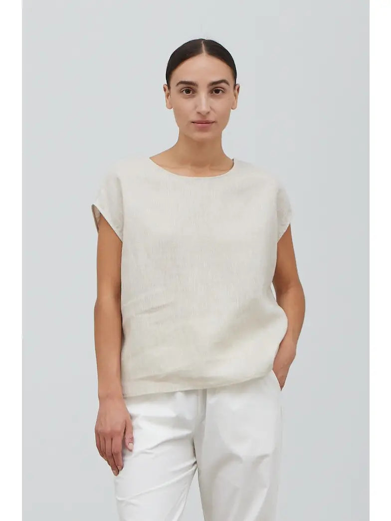Linen Shell Top