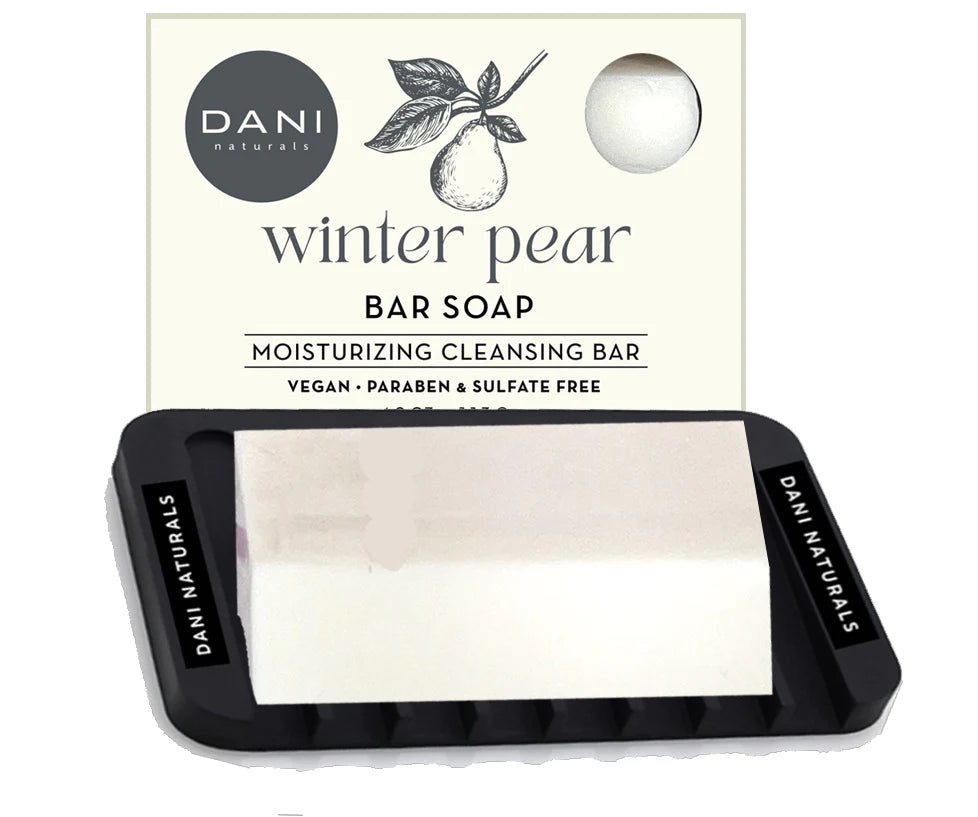 Bar Soap with Dish Set | Winter Pear