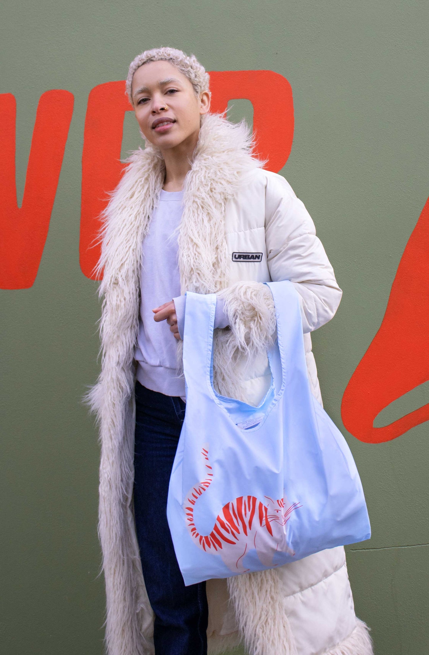 Medium Reusable Bag | Cat