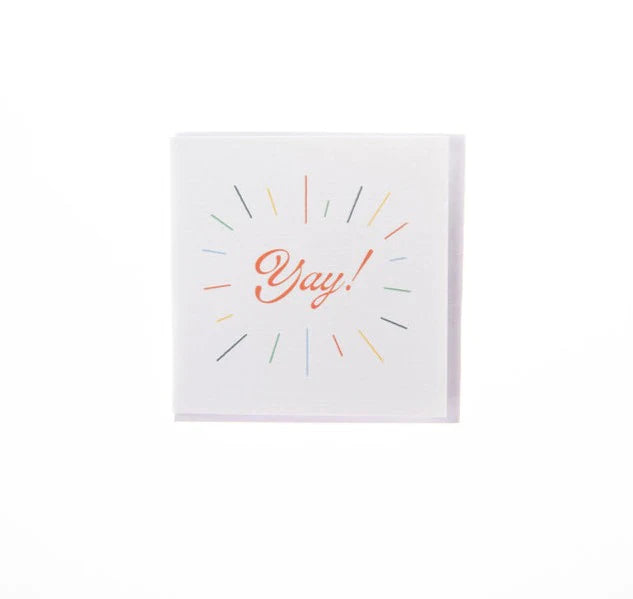 YAY! Mini Greeting Card