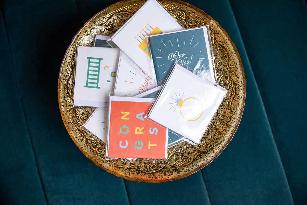 Woo hoo! Mini Greeting Card