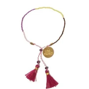 Bali Unity Beaded Bracelet - Purple