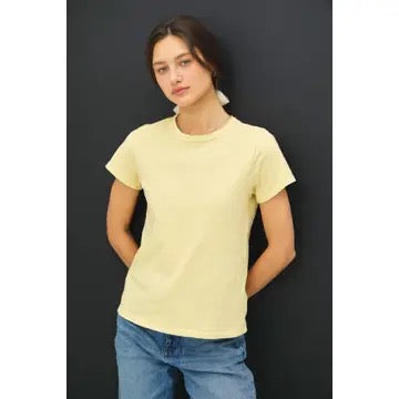 Garment Dyed Slub Tee