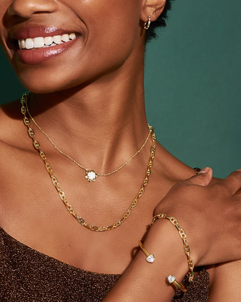 Bailey Chain Necklace | Gold