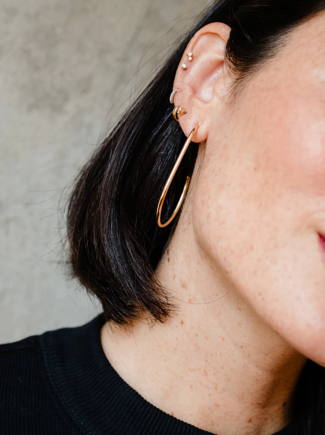 Pear Hoops