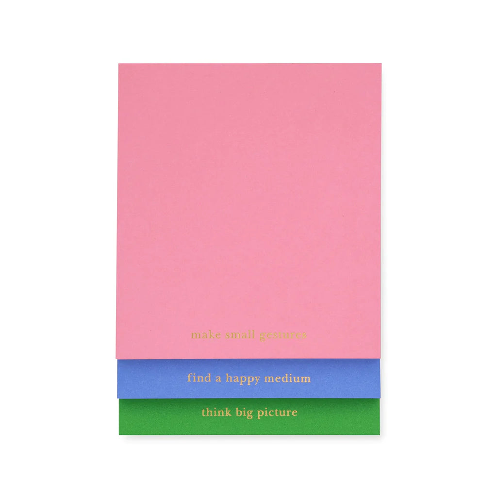 Stacked Notepad | Adventure Stripe