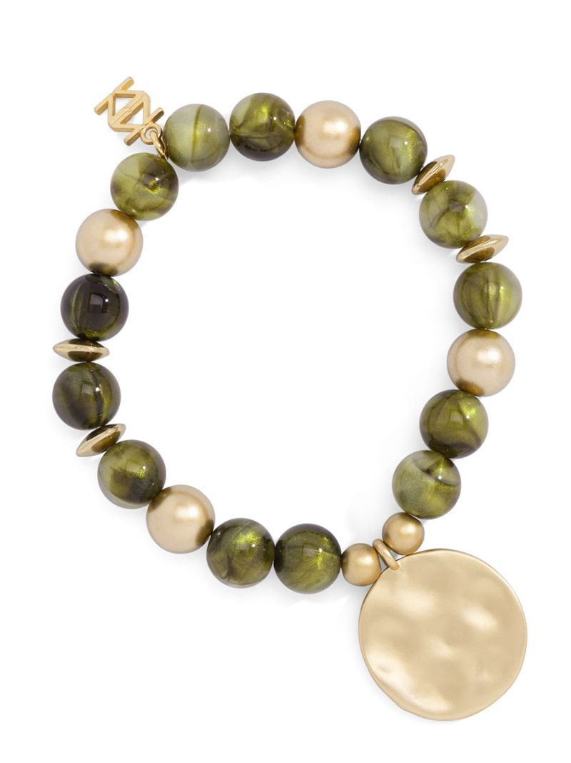Nora Medallion Charm Bracelet
