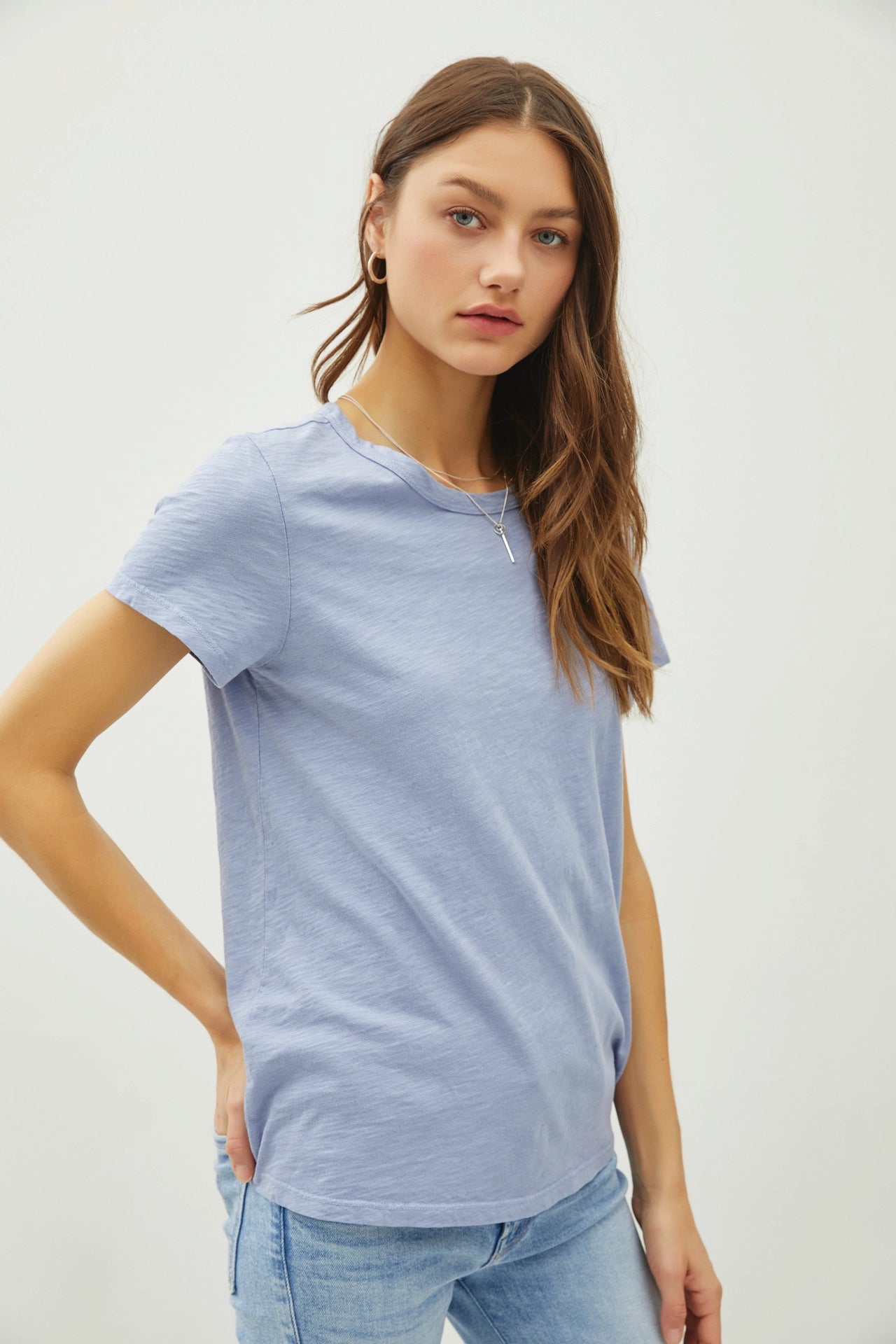 Garment Dyed Slub Tee