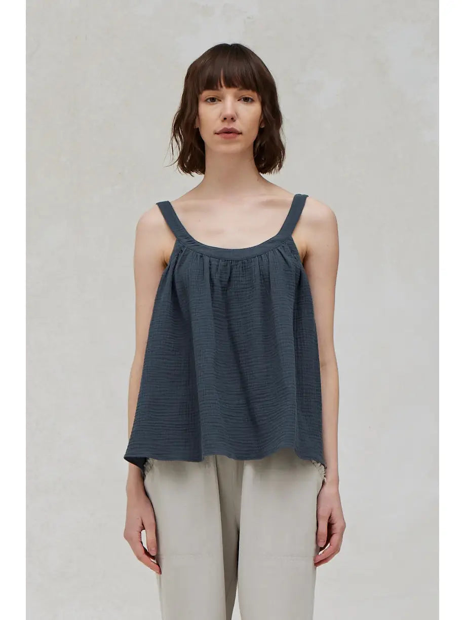 Gauze Tank Top