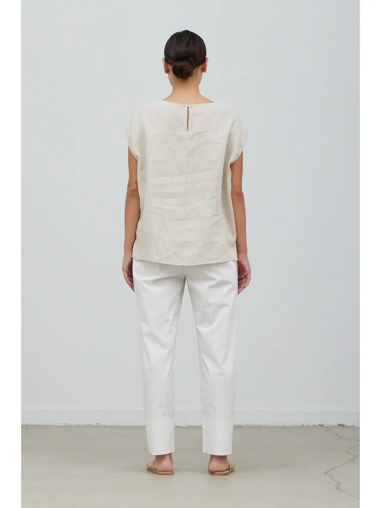 Linen Shell Top