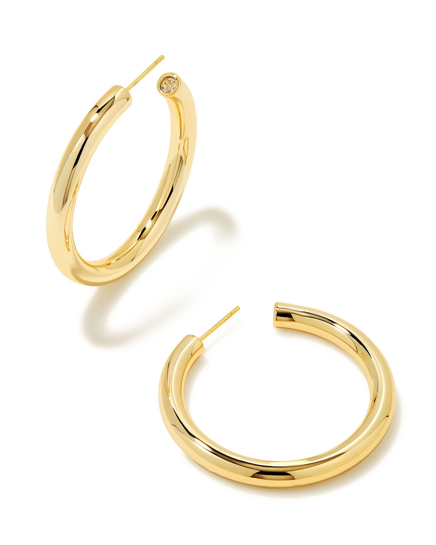 Colette Large Hoops | Gold
