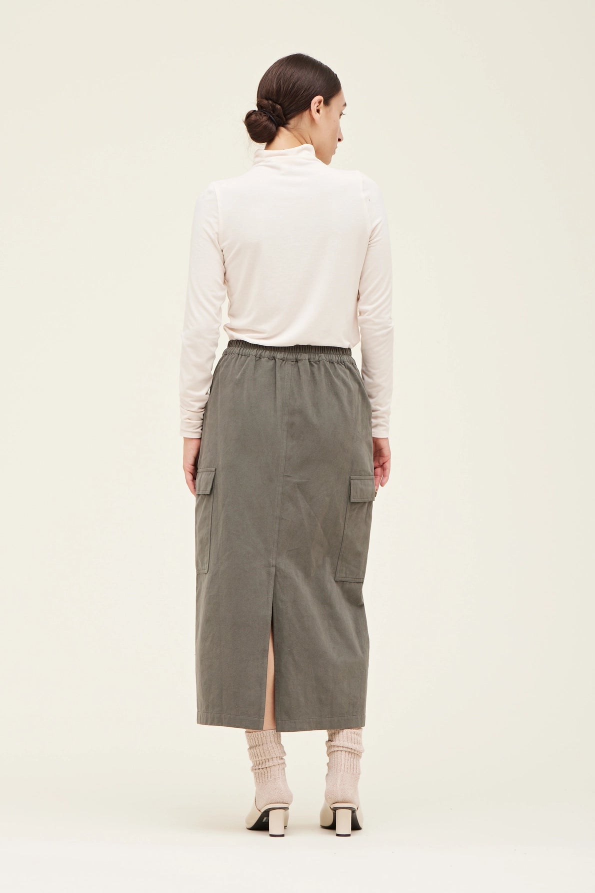 Cargo Twill Skirt