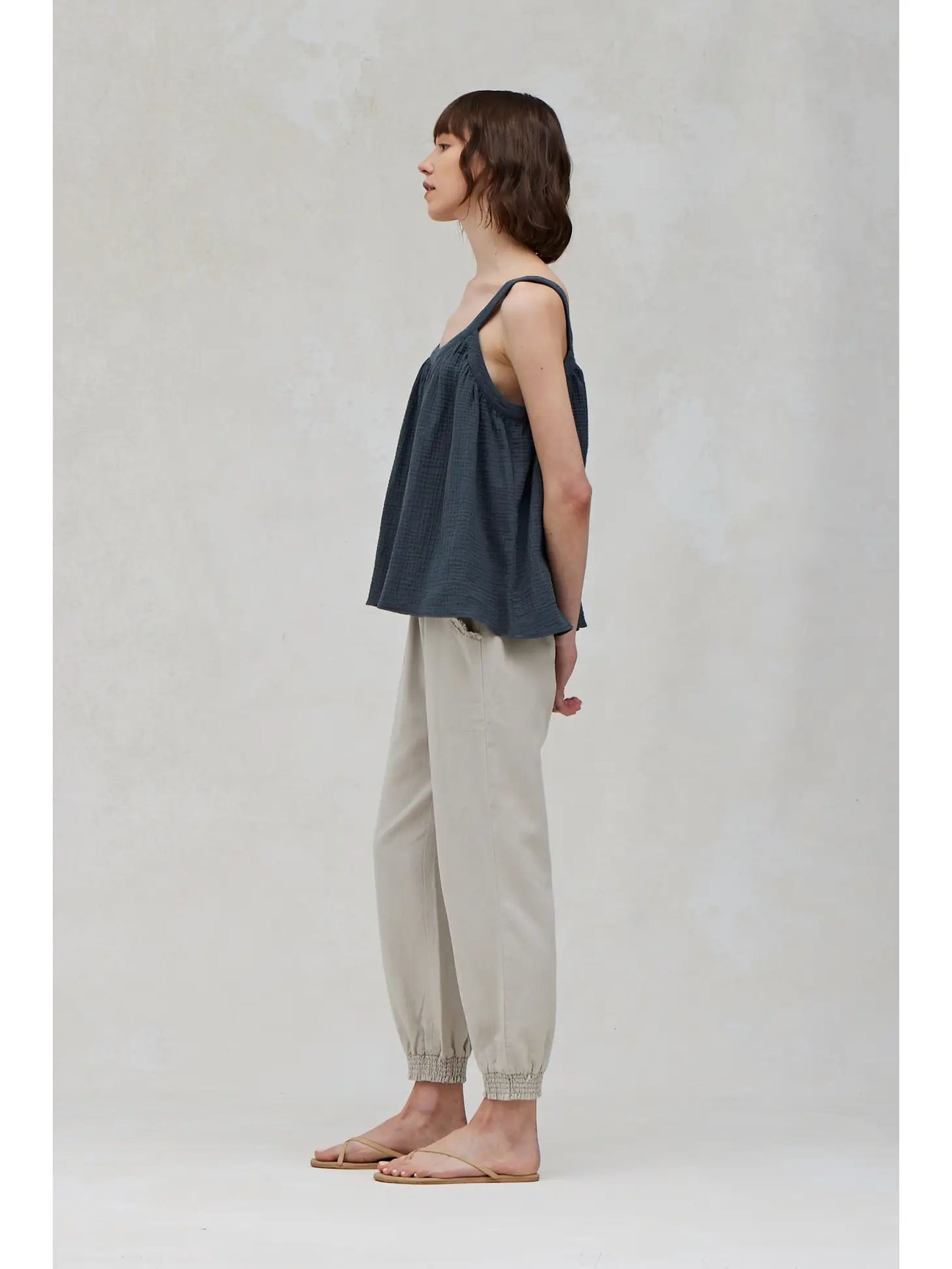 Gauze Tank Top