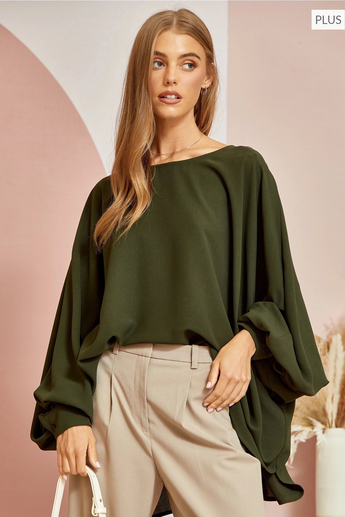 Plus | Oversized Casual Top