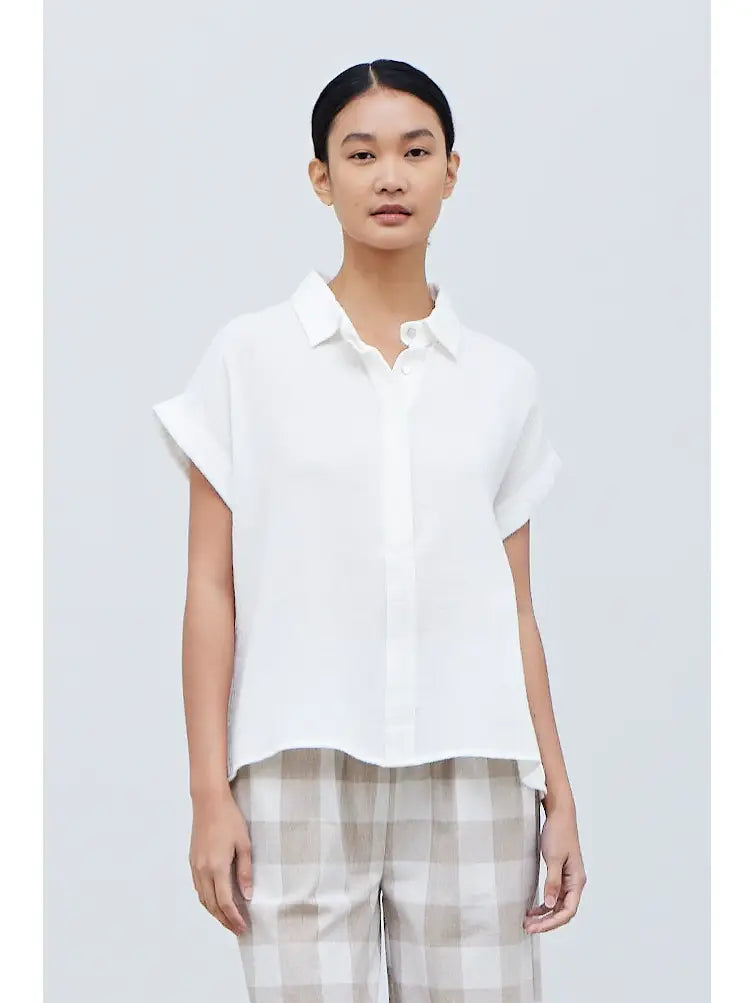 Short Sleeve Double Gauze Shirt