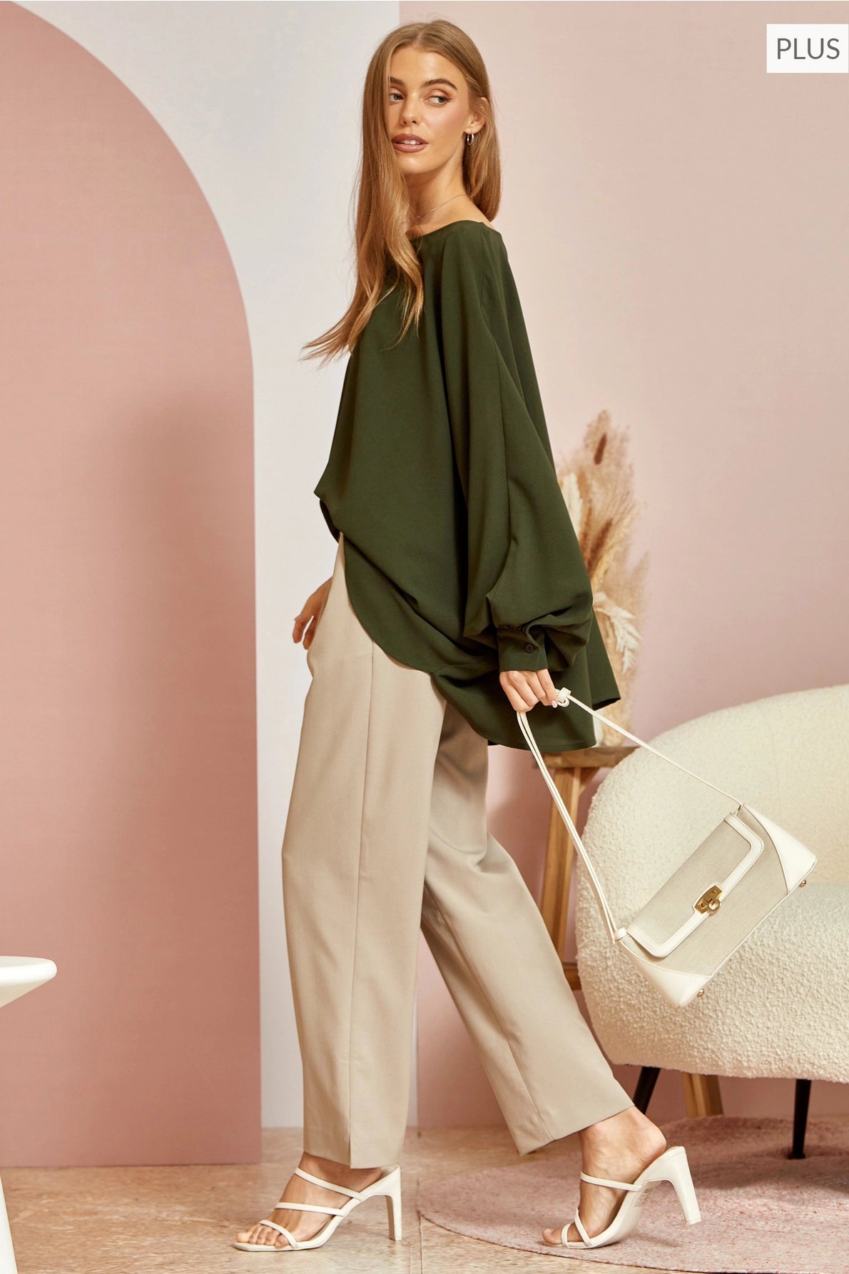 Plus | Oversized Casual Top