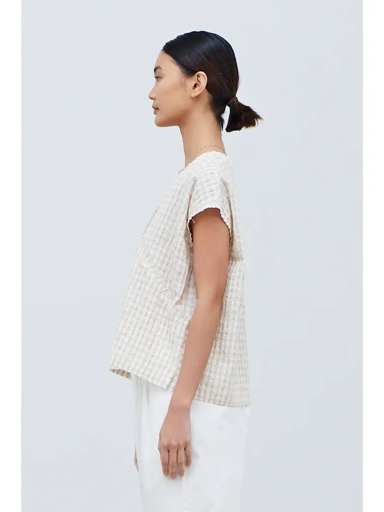 Gingham Summer Top