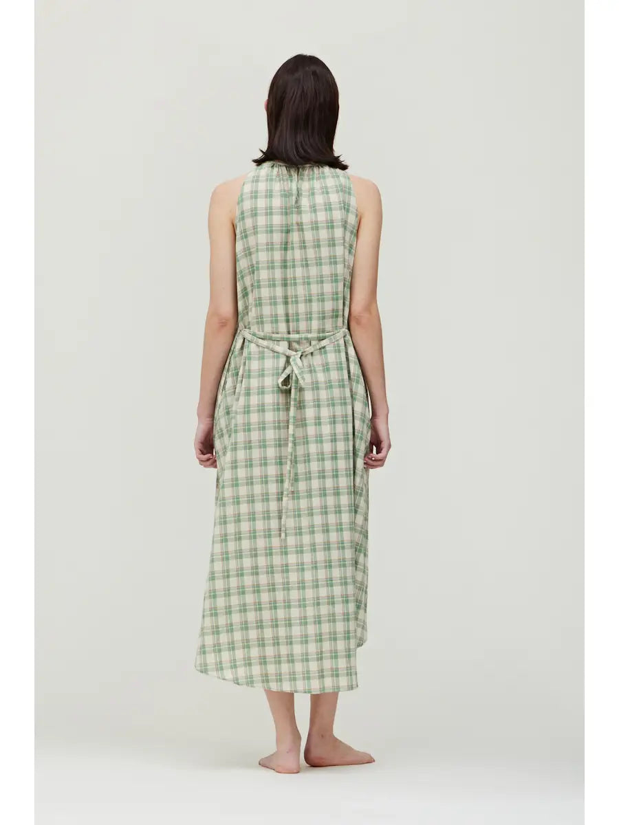 Cotton Plaid Dress
