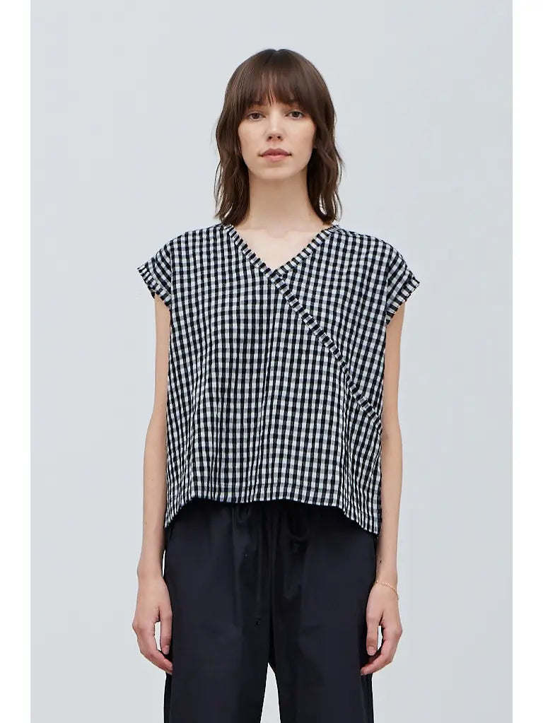 Gingham Summer Top