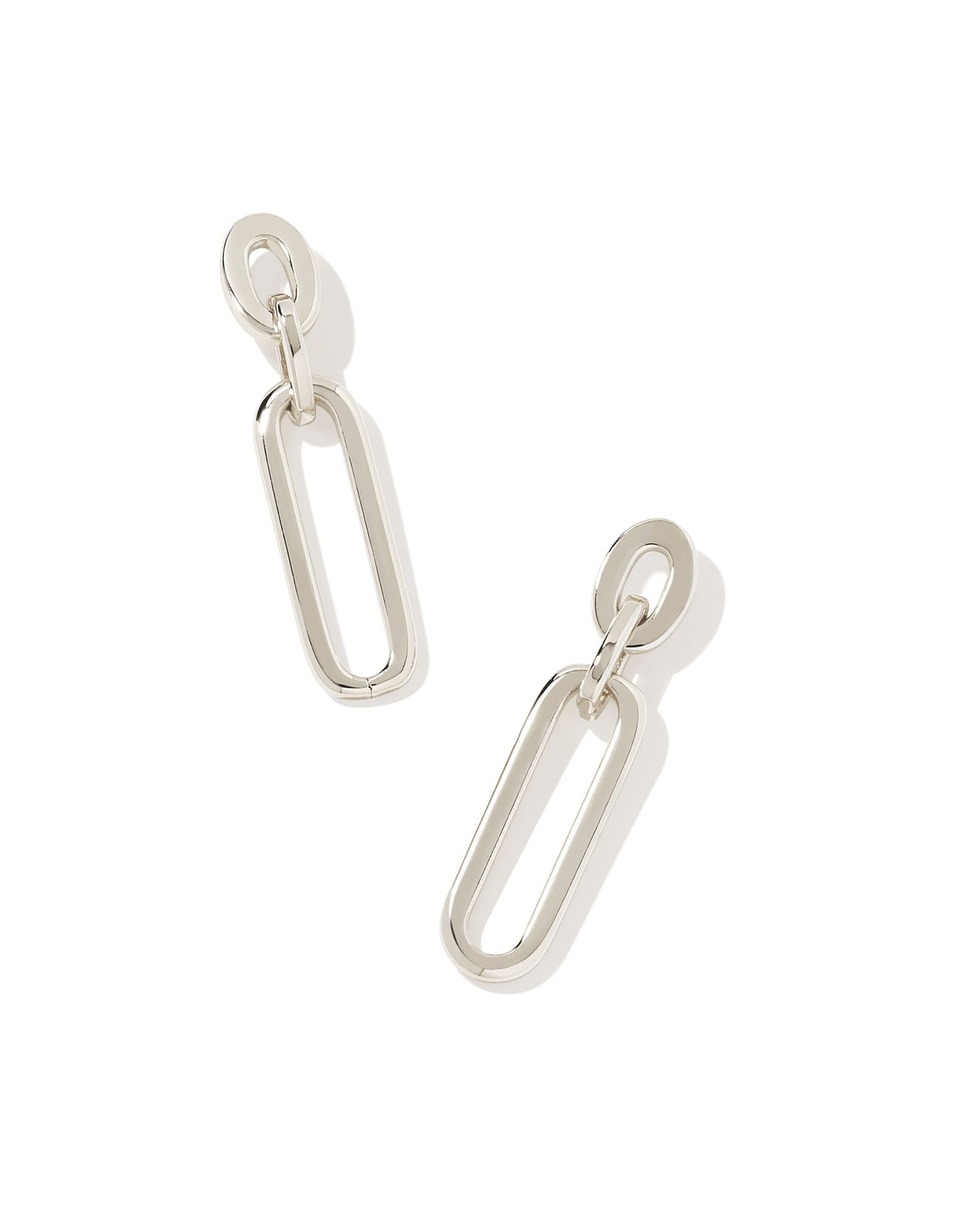 Heather Linear Earrings | Silver