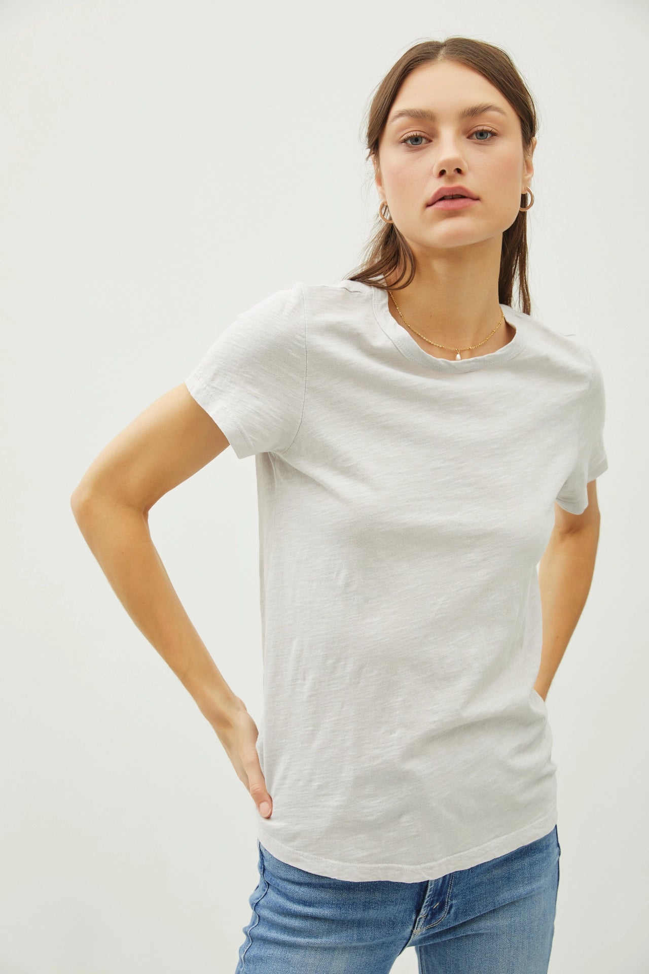 Garment Dyed Slub Tee