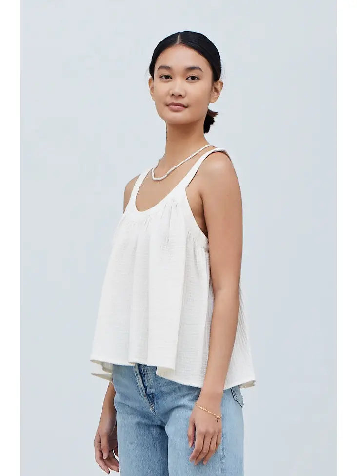 Gauze Tank Top