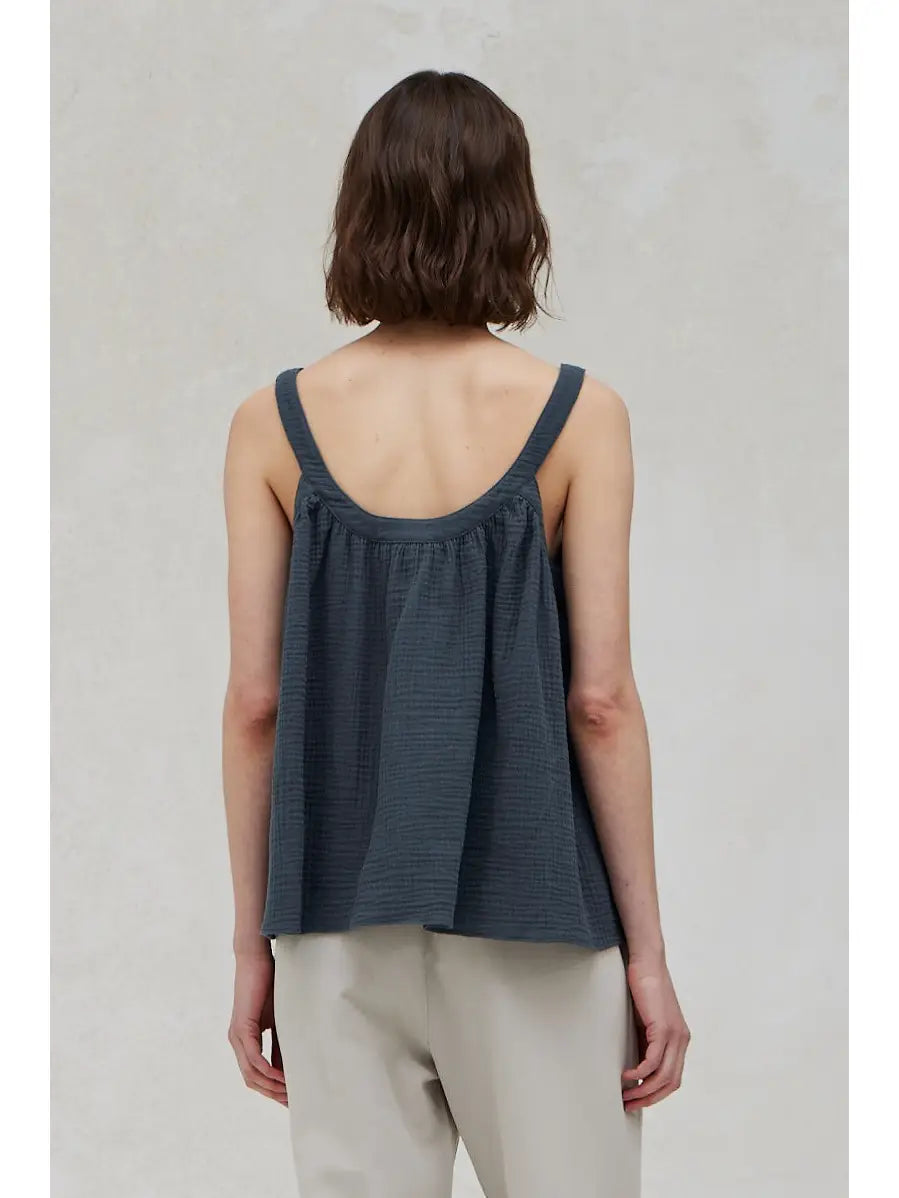 Gauze Tank Top