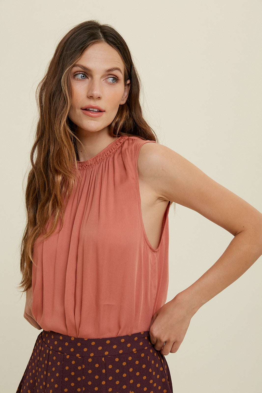 Ruched Blouse