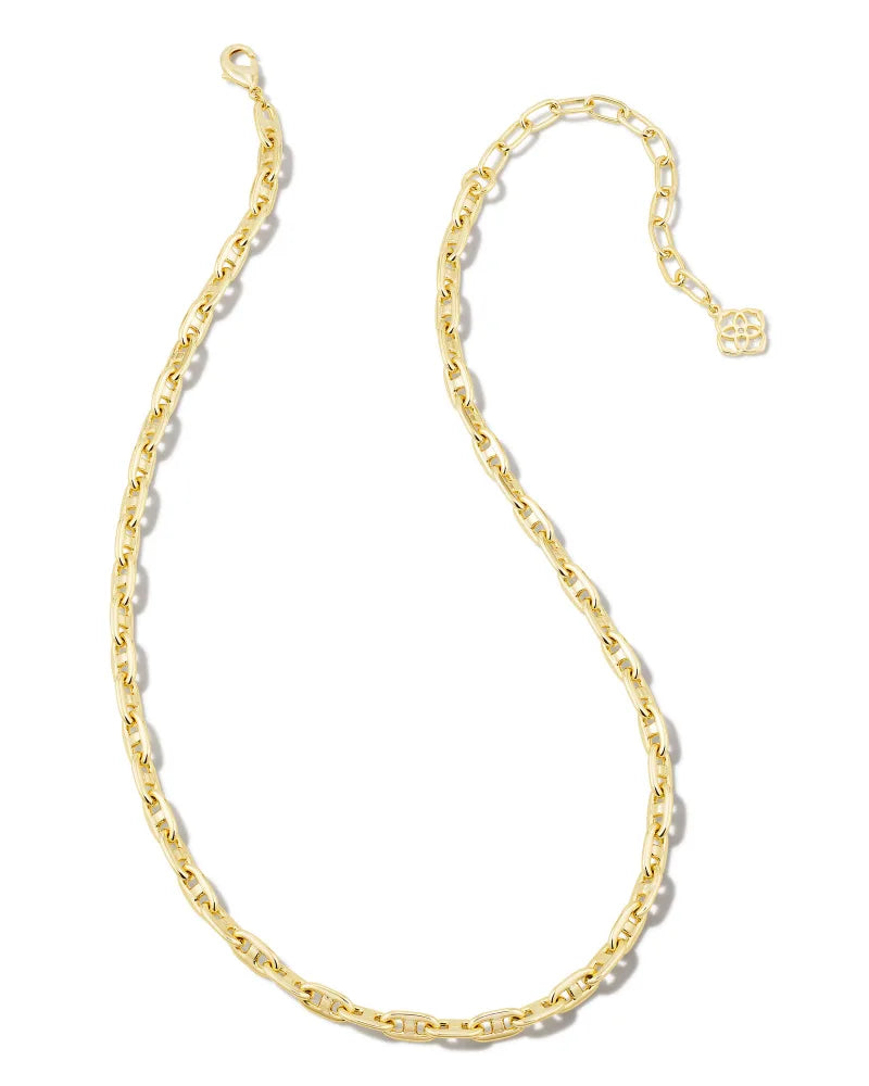 Bailey Chain Necklace | Gold