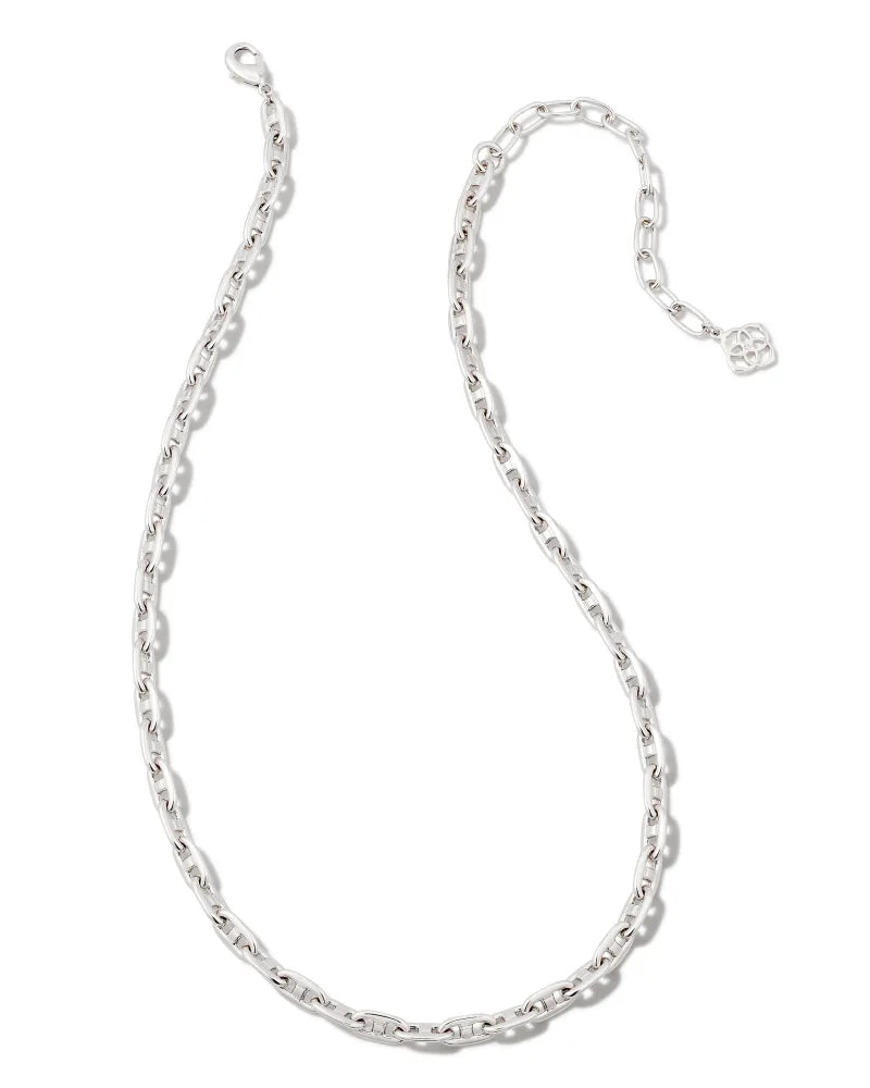 Bailey Chain Necklace | Silver