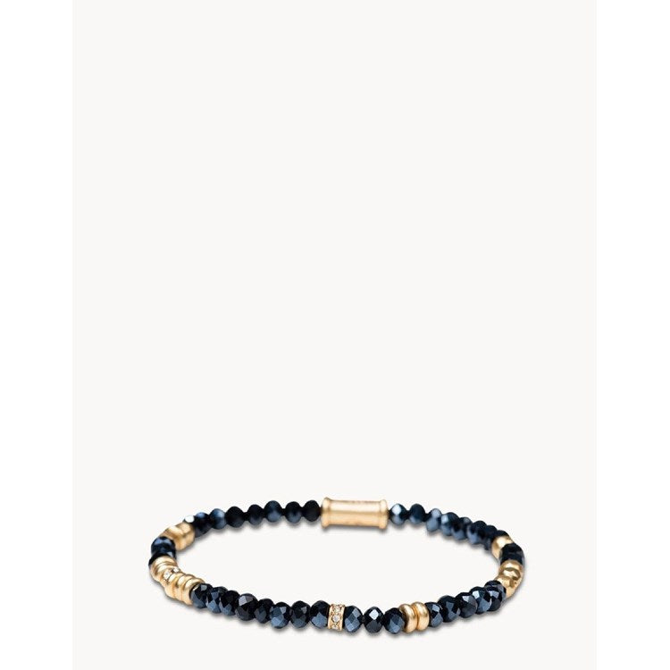 4mm Stretch Bracelet | Smoke