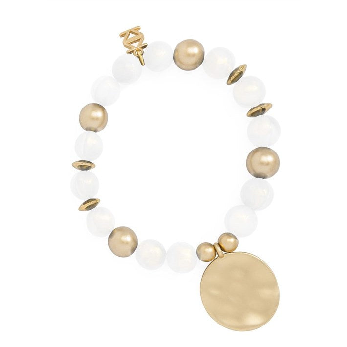 Nora Medallion Charm Bracelet